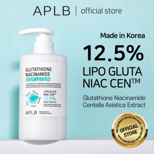 APLB Glutathione Niacinamide Body Lotion - Image 2