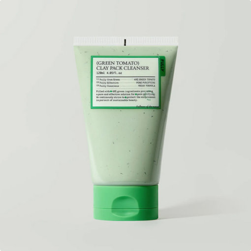 Green Tomato Clay Pack Cleanser - Image 2