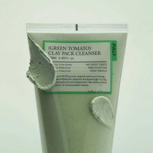 Green Tomato Clay Pack Cleanser - Image 4