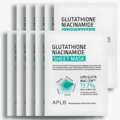 APLB Glutathioine Niacinamide Sheet Mask 25ml