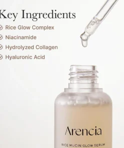ARENCIA Rice Mucin Glow Serum 30ML - Image 3