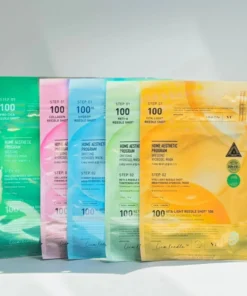 Alternative view of VT Vita-Light Reedle Shot 100 2Step Hydrogel Mask