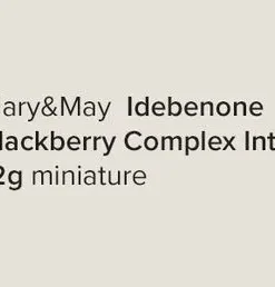 Mary&May Idebenone Blackberry Intense Cream Mini