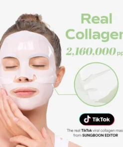 Alternative view of SUNGBOON EDITOR Deep Collagen Mask - Cica Teatree Soothing
